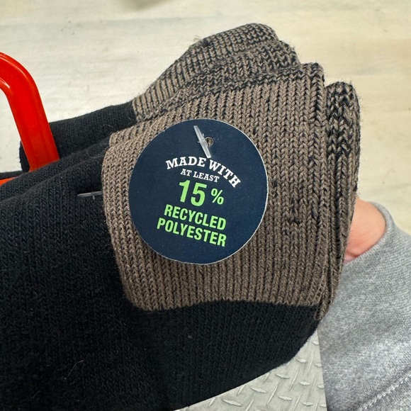 Wrangler 6 Pack Crew Ultimate Comfort Mens Size 6-12 Work Socks - Picture 3 of 5